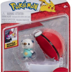 Pokemon Figure – Oshawott + Poke Ball (Clip ‘n’ Go)