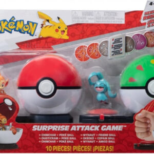 Pokemon Surprise Attack Game – Chimchar & Wynaut