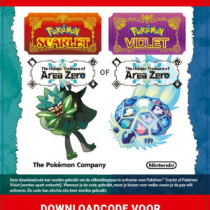 AOC Pokemon Scarlet/Violet Expansion Pass Hidden Treasure of Area Zero DLC (extra content)