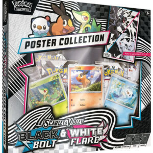 Pokemon TCG Scarlet & Violet – Black Bolt & White Flare Poster Collection