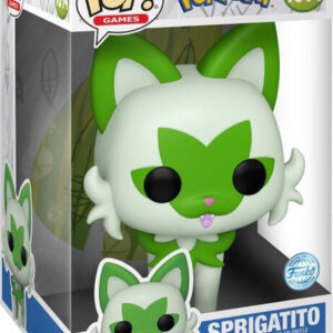 Pokemon Funko Pop Vinyl: Jumbo Size Sprigatito