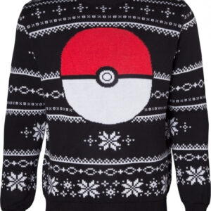 Pokemon – Knitted Pokeball Christmas Sweater