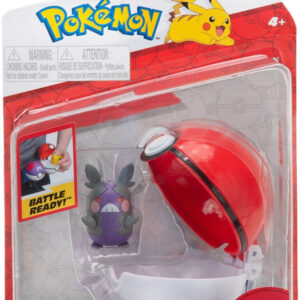 Pokemon Figure – Morpeko (Hangry Mode) + Poke Ball (Clip ‘n’ Go)