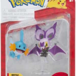 Pokemon Battle Figure Pack – Mudkip & Noibat