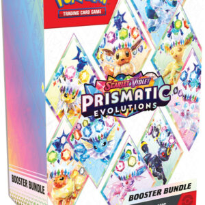 Pokemon TCG Scarlet & Violet Prismatic Evolutions Booster Bundle (6 Booster Packs)