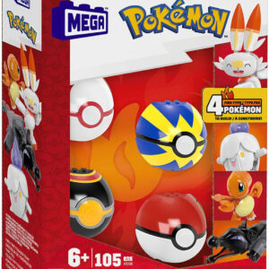Mega Bloks Pokemon – Fire-Type Trainer Team