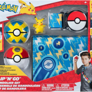 Pokemon Clip ‘N Go Bandolier Set – Pikachu (Repeat/Quick Ball)