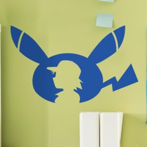 Pokemon Go Pikachu Muursticker