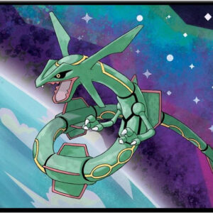 Pokemon TCG Rayquaza Legendary Foil Playmat