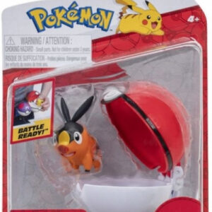 Pokemon Figure – Tepig + Poke Ball (Clip ‘n’ Go)