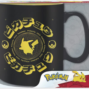 Pokemon Mug – Black Icon Pikachu