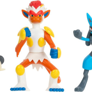 Pokemon Battle Figure Multi Pack Fighting Type (Infernape, Lucario, Pancham)