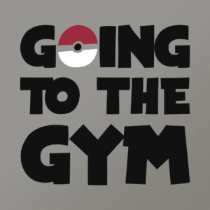 Muursticker Pokemon Going To The Gym