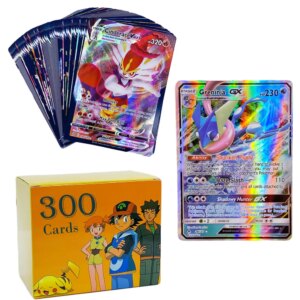 Best Selling Children Battle English Version Game GX Tag Team Shining Vmax TOMY Pokemon Cards V Max