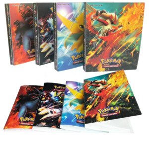 Cards Cartoon Anime Pocket Monster Pikachu 240 Pcs Holder Album Toy Collection Pokemon Cards Album Book Top for Kids Gift