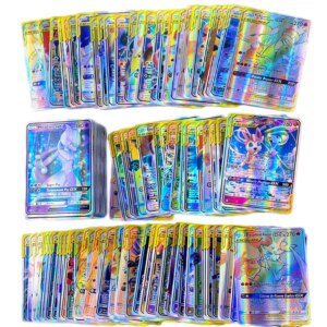 French Pokemon Card 100 Tag Team 200 Gx and 300GX English for Shining Battle Carte Card Game For Children Toy