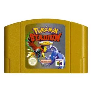 N64 Video Gamess Game Cartridge -64 bit USA Version Video Game Cartridge Pokemon Stadium 2 Golden Shell English Language