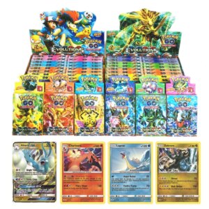 Original box Pokemon cards Sun & Moon Evolutions Hidden Fates Sword Shield Booster Box Pokémon Collection Card toy
