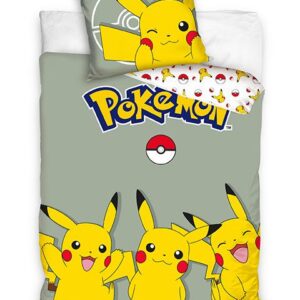 Pikachu Dekbedovertrek – 140 x 200 cm – 70 x 90 cm