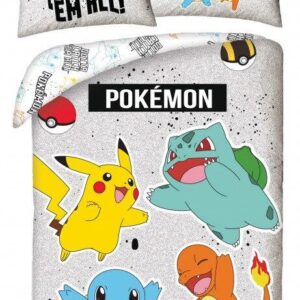 Pokemon Charmander Dekbedovertrek140 x 200 cm (70 x 90 cm) polyester