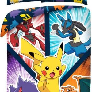 Pokémon Gangar Dekbedovertrek 140 x 200 cm (70 x 90 cm)
