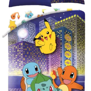 Pokémon Dekbedovertrek City 140 x 200 cm