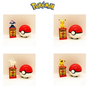 Pokemon Poke Ball Set Pokemon Getter Run And Get Pikachu Charizard Charmander Action Figure Toys Model Children Kids Christmas
