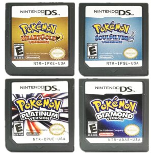 Pokemon Series Diamond HeartGold Pearl Platinum SoulSilver DS Nintendo Game Cartridge Console Card English for DS 3DS 2DS NDS