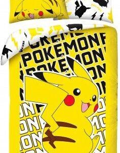 Pokémon Pika Pika Dekbedovertrek 140 x 200 cm (70 x 90 cm)
