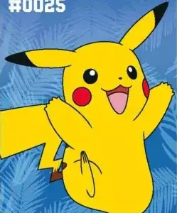 Pokemon strandlaken blauw 70 x 140 cm – katoen