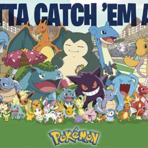 Poster Pokémon – All Time Favorites 91,5x61cm