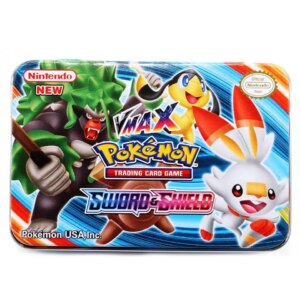 TAKARA TOMY 42pcs Pokemon /set Iron Box Battle Toys Hobbies Hobby Collectibles Game Cards Collection Anime Cards for Children