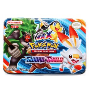 TAKARA TOMY 42pcs Pokemon /set Iron Box Battle Toys Hobbies Hobby Collectibles Game Cards Collection Anime Cards for Children