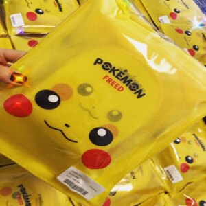 TAKARA TOMY Pokemon Pikachu Diagonal Bag Chest Bag Korea Ins Same Crossbody Bag Cartoon Retro Cute Mini Backpack