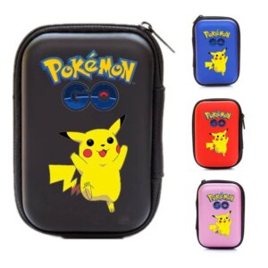 TOMY 50pcs Capacity Pokemon TCG card storage bag Pokemones game Pokmon card storage box Top Loaded List Toys