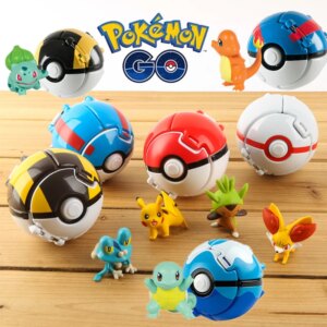 Takara Tomy Pokemon Eevee Family Figure Toys Model Collection Eevee Action Toys for Children Birthday Gifts