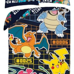 pokemon charizard Dekbedovertrek 140 x 200 cm (70 x 90 cm) polyester