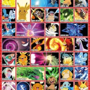 Poster Pokémon – Moves 61×91,5cm