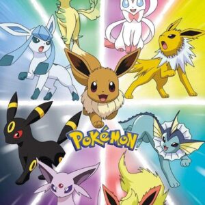 Poster Pokémon – Eevee Evolution 61×91,5cm