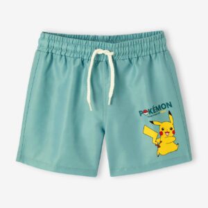 Jongenszwemshort van microvezel Pokemon® saliegroen