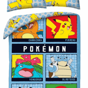 Pokémon Dekbedovertrek Battle 140x200cm – katoen