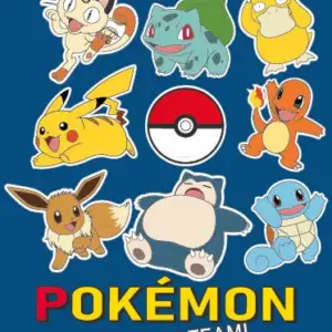 Pokemon fleece deken awesome blauw – 130 x 160 cm