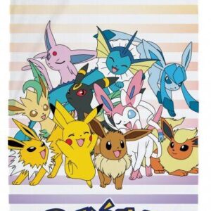 Pokemon strandlaken Eevee family 70 x 140 cm