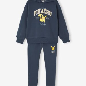 Sportoeve set voor jongens met sweater + broek Pokemon® van molton nachtblauw
