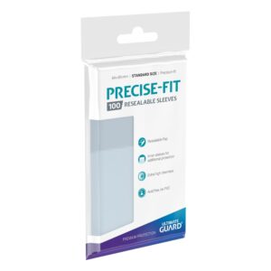 Ultimate Guard Precise-Fit Sleeves Standard Size (100) – Resealable